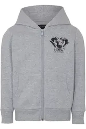 hangOwear Trachtenjacke Kapuzenjacke Kinder - PAOLO KIDS - hellgrau grau 122/128
