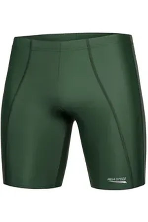 Aquaspeed Badehose Leichte Wettkampfshorts Pretender XXL Für Bestzeiten gemacht (Für optimierte Schwimmtechnik – unterstützt effiziente Bewegungen) Dehnbares Material für perfekten Sitz & Muskelunterstützung grün XXL