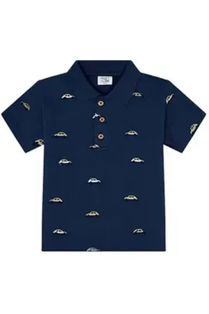 Hust & Claire Poloshirt Adrian (1-tlg) Poloshirt “Adrian” für Kinder – Klassisch, Stilvoll & Bequem blau 122