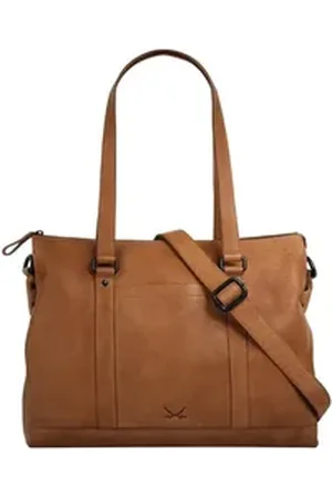 Sansibar Shopper, echt Leder braun