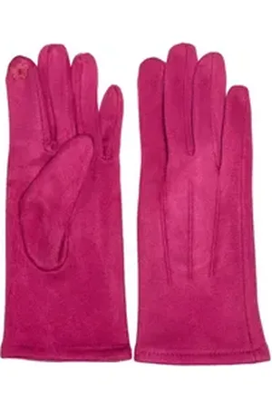 CASPAR Strickhandschuhe GLV014 klassisch elegante uni Damen Handschuhe mit 3 Nähten