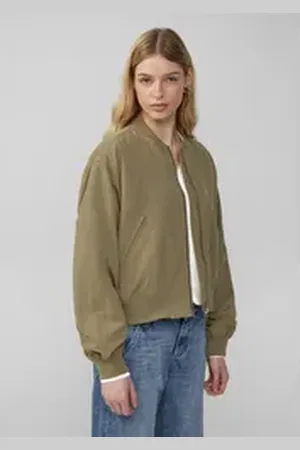 QS by s.Oliver Outdoorjacke Blouson mit Stehkragen und Rippbündchen Waschung XL
