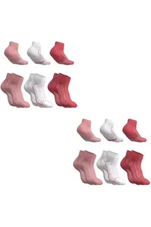 CHIEMSEE Socken Breeze Unisex Quartersocken (12-Paar) rosa 43-46