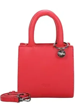 Buffalo Henkeltasche Boxy, mit abnehmbarem Schultergurt rot