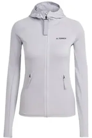 adidas TERREX Outdoorjacke TERREX Damen Outdoorjacke Tech Fleece Lite grau M