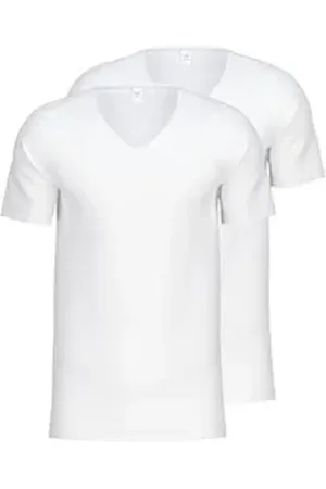 Calida Unterziehshirt Natural Benefit Herren (2-St., 2er-Pack) weiß S (46/48)