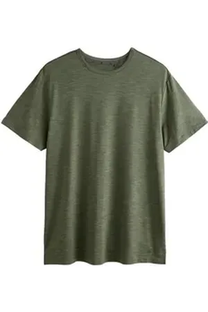 Next Trainingsshirt Sport-T-Shirt mit Netzstoff (1-tlg) grün M