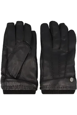 Bugatti Lederhandschuhe schwarz L