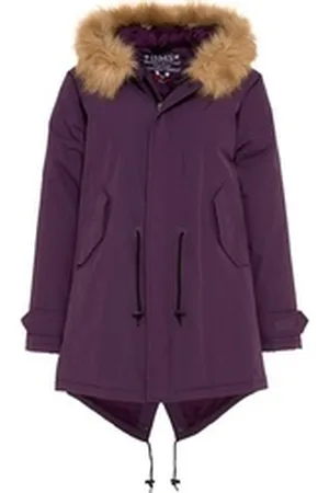 BMS Wintermantel HafenCity Coat mit Sorona Aura Wattierung 100% wasserdicht & atmungsaktiv lila 44