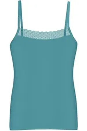 Triumph Spaghettitop Feel of Modal Spaghetti Top blau L