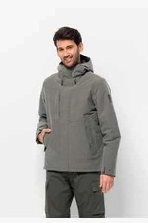 Jack Wolfskin Winterjacke SNOWY PARK JKT M grün M (50)
