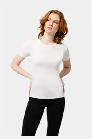 Les Lunes T-Shirt RYLIEE Shirt Rib Supersoft Bamboo Mix Shirt Ryliee Tee weiß L