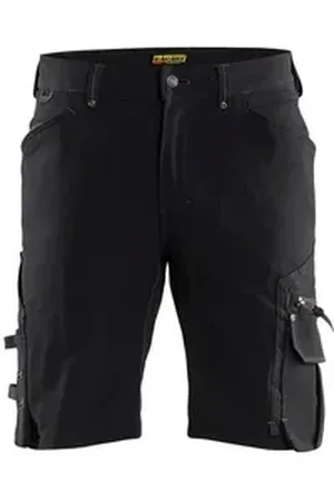 BLAKLADER BLÅKLADER Arbeitsshorts Handwerker Shorts 4-Wege-Stretch ohne Nageltaschen X1900 (1-tlg) schwarz 58