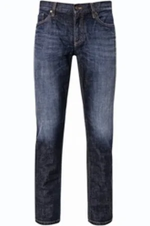 Alberto Gerade Jeans - Jeans Regular-fit- PIPE - Authentic Denim blau 30/30