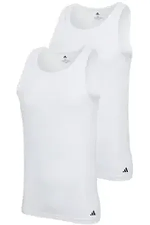 adidas Sportswear Achselhemd "Active Flex Cotton" (2er Pack) mit Heißsiegel-Logo weiß M