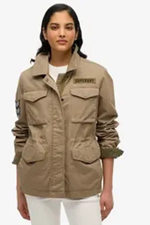 Superdry Parka EMBELLISHED M65 MILITARY JKT grün XS