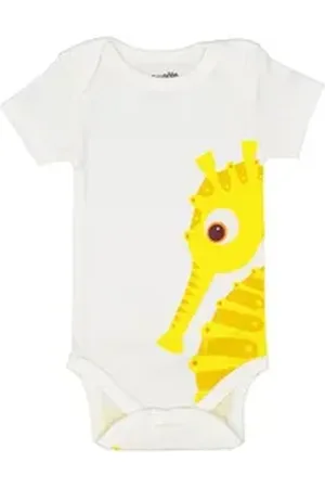 Coq en pate COQ EN PATE Kurzarmbody Body kurzarm 9-12 Monate 74 cm farbenfroh mit Tiermotiven