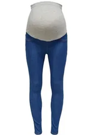 ONLY Jeansjeggings Rain (1-tlg) Plain/ohne Details blau M