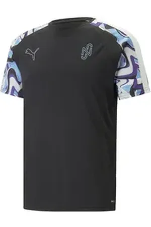 PUMA T-Shirt Neymar Jr Creativity T-Shirt Kurzarm-Shirts Polyester schwarz L