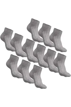 CHIEMSEE Socken Breeze Unisex Quartersocken (12-Paar) grau 39-42
