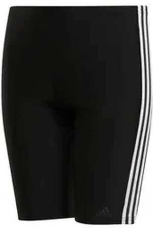 adidas Performance Badehose Jungen Badehose Fitness 3 Stripes Swim Jammer schwarz 110