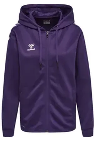 Hummel Kapuzenpullover Damen Hoodie XK Poly Sweat Zip-Hoodie 212650 lila M