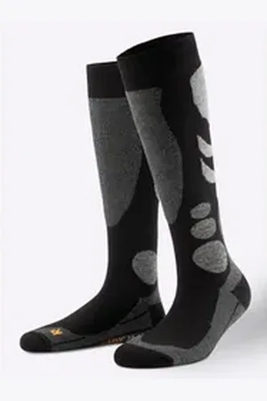 Mustang Freizeitsocken Ski-Socken (2-Paar) schwarz 39-42