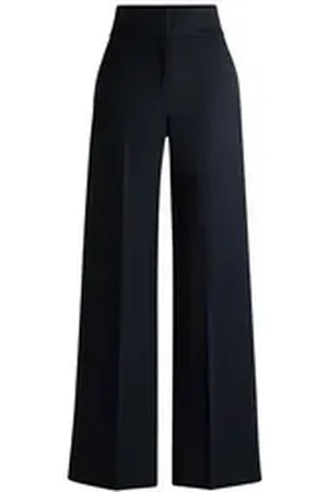 HUGO BOSS Leggings Hose Himia - Gerade blau 34