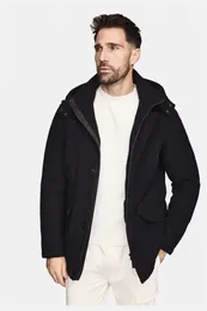 New Canadian Winterjacke mit toller Woll-Optik schwarz 30