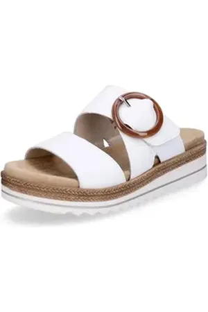 Remonte Damen Pantolette weiß Pantolette weiß 36 EU