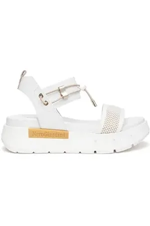 Nero Giardini Damen Sandalette Hausschuh weiß 39 EU