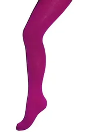 WERI SPEZIALS Strumpfhersteller GmbH Strickstrumpfhose Damenstrumpfhosen Kurz-Größen >>Einfarbig Bunt<< aus Baumwolle rot 48-50 K