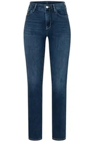 Mac Stretch-Jeans DREAM new basic wash 5464-90-0359 D845 - THERMO DENIM blau W44 / L34