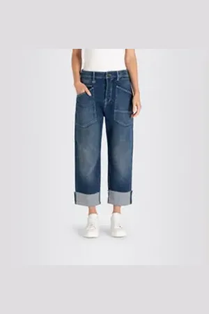 Mac 5-Pocket-Jeans BAGGY D530 blau 36/OL
