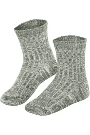 LIVING CRAFTS Norwegersocken GOTS zertifiziert grün 31-34