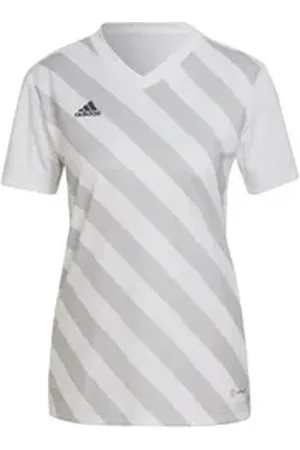 adidas Performance Fußballtrikot Performance Entrada 22 GFX Trikot Damen Teamsport grau|weiß L (42-44)