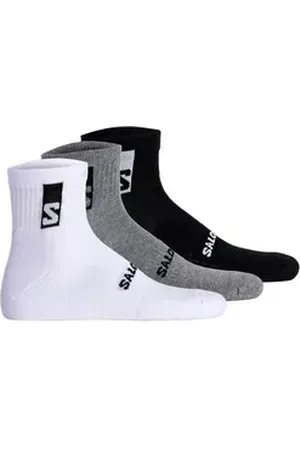 Salomon Sportsocken Unisex Socken 3er Pack Baumwolle EVERYDAY ANKLE 3P (Packung, 3er Pack) bunt|grau|schwarz 39-41