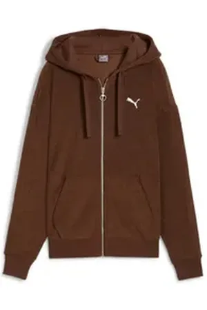 PUMA Sweatjacke Damen Kapuzenjacke HER Winterized FZ Hoodie 681636 braun M
