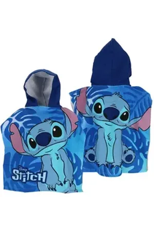 Disney Poncho Mikrofaser für Kinder – 100x55 cm OneSize blau