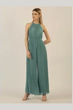 Apart Jumpsuit im Neckholder Stil grün 42