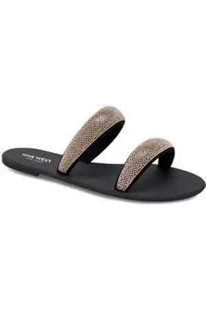 Nine West Pantoletten Damen WFA2735-1 Golden Pantolette goldfarben 40 EU