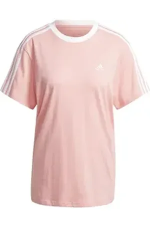 adidas Performance T-Shirt Damen T-Shirt ESSENTIALS 3-STRIPES rosa S
