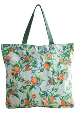 Cath Kidston Einkaufsbeutel Paddington Große Falt-Einkaufstasche grün|orange