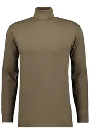 Ragman Rollkragenshirt braun 110