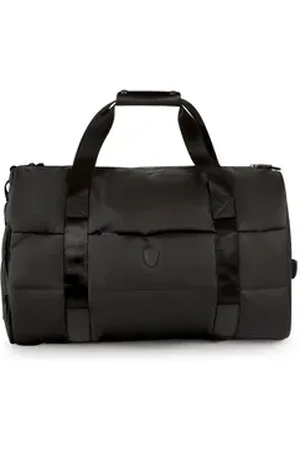 Heys Reisetasche The Puffer Duffle Bag, Weekender Duffle Bag Schuhfach Aufstecksystem schwarz