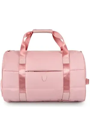 Heys Reisetasche The Puffer Duffle Bag, Weekender Duffle Bag Schuhfach Aufstecksystem rosa