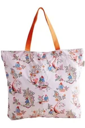 Cath Kidston Einkaufsbeutel Paddington Große Falt-Einkaufstasche orange|rosa