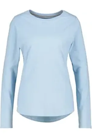 alife kickin Longsleeve LeanaAK A - polar ice melange blau XL
