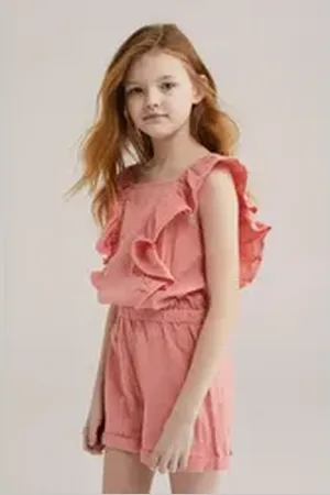 WE Fashion Jumpsuit rosa 122/128
