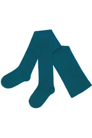 WERI SPEZIALS Strumpfhersteller GmbH Strickstrumpfhose Damenstrumpfhosen Kurz-Größen >>Einfarbig Bunt<< aus Baumwolle grün 48-50 K